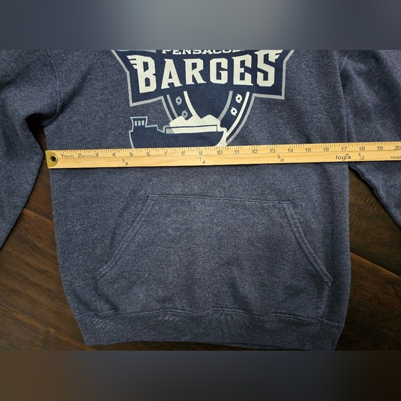 Pensacola Barges Mens Pullover Hoodie Sweater Small - Picture 5 of 8